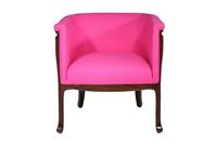 Hotel Fabric Single Sofa Chair