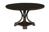 Round Cherry Wood Dining Table